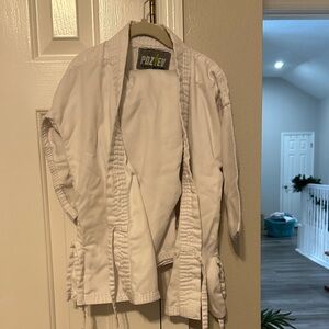 White Karate Uniform Kids- 5-6yo